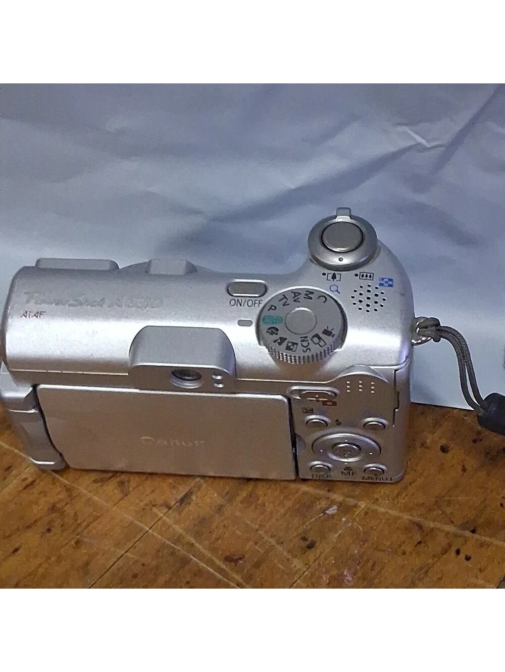 Canon PowerShot A630 Digital Camera 8MP 4X Optical Zoom Silver